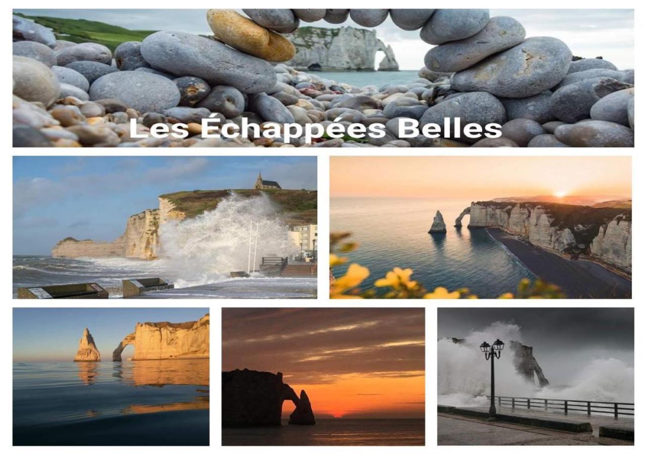Les Echapees Belles Apartment Étretat Exterior foto